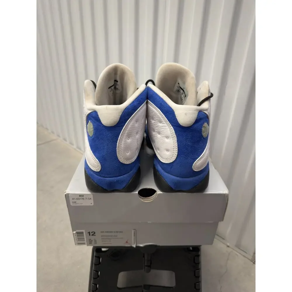 Nike Air Jordan 13 Hyper Royal White 2018 Size 12 Men's - 414571-117